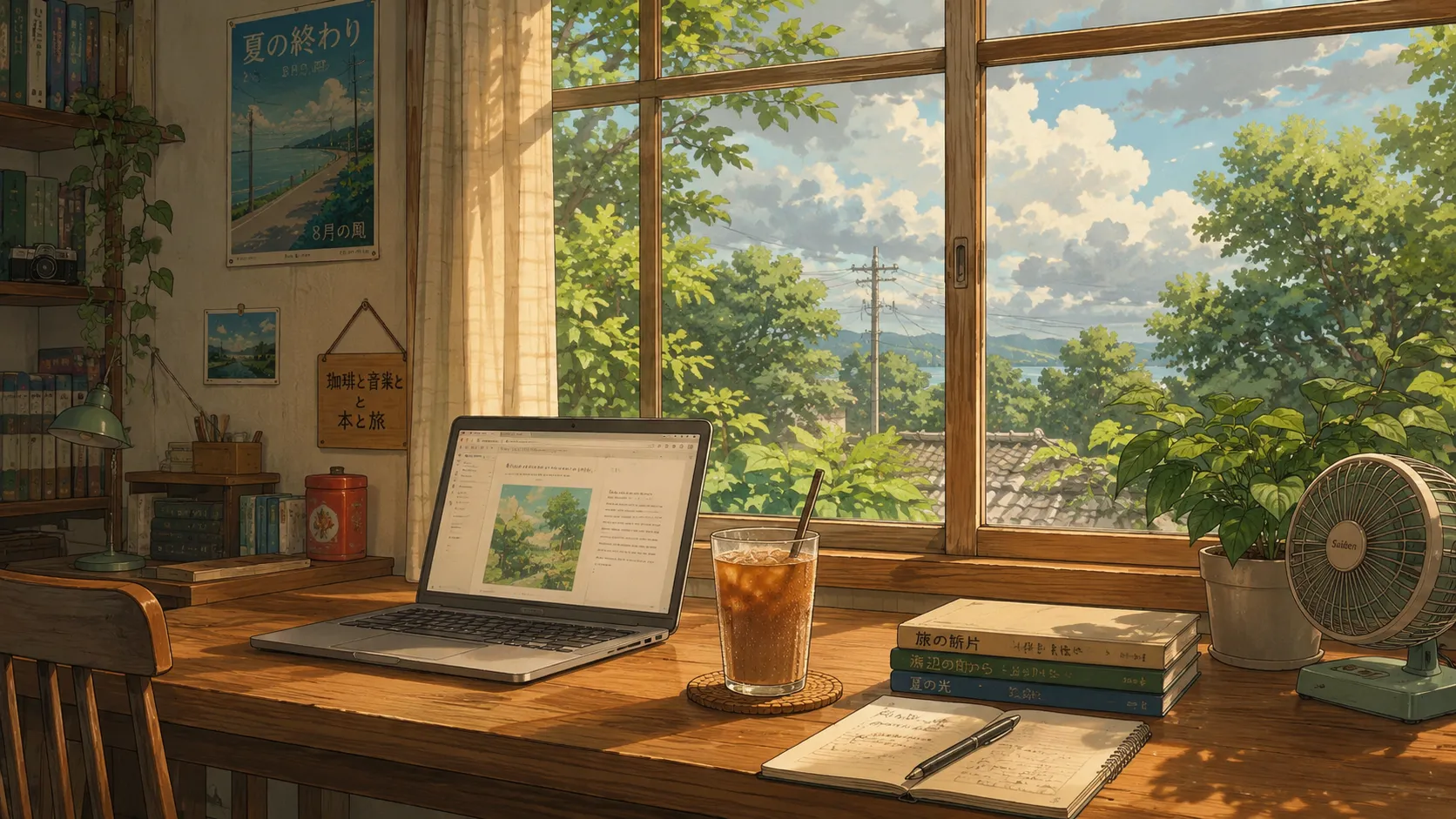 Summer Afternoon Drift AI 음악 썸네일